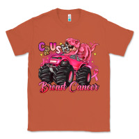 Copper crush breast cancer monster truck with dinosaur Classic Tee - JahusDesignShop