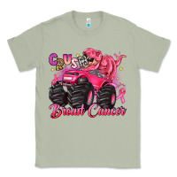 Matcha crush breast cancer monster truck with dinosaur Classic Tee - JahusDesignShop