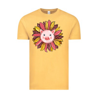 Vintage Mustard pig sunflower Vintage Tee - RanaPortraitStore