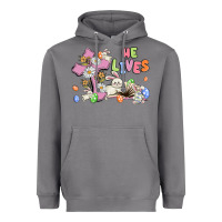 Storm he lives with bunnys and eggs Heavyweight Hoodie - MaliasSmallBusiness