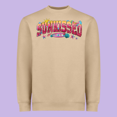 Sunkissed Heavyweight Sweatshirt Designed By Texasbilliewilder