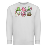 Dove Grey spring gnomes Premium Sweatshirt - MaliasSmallBusiness