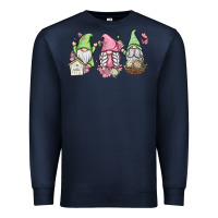 Navy spring gnomes Premium Sweatshirt - MaliasSmallBusiness