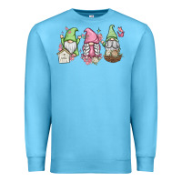 Ocean Blue spring gnomes Premium Sweatshirt - MaliasSmallBusiness