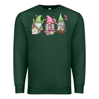 Sports Green spring gnomes Premium Sweatshirt - MaliasSmallBusiness