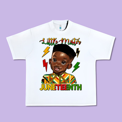 Little Mister Juneteenth Urban Heavy Tee Designed By Hra Design Shop