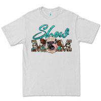 Dove Grey show mom aztec cowhide heifer Premium Tee - Artiststas
