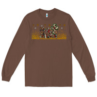Chestnut merry christmas cross Long Sleeve Tee - JahusDesignShop