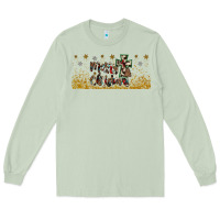 Matcha merry christmas cross Long Sleeve Tee - JahusDesignShop