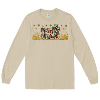 Mushroom merry christmas cross Long Sleeve Tee - JahusDesignShop