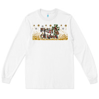 White merry christmas cross Long Sleeve Tee - JahusDesignShop