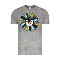 Cloud Rock penguin sunflower Vintage Tee - RanaPortraitStore