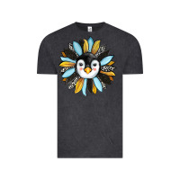 Vintage Black penguin sunflower Vintage Tee - RanaPortraitStore