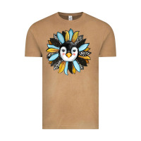 Vintage Camel penguin sunflower Vintage Tee - RanaPortraitStore