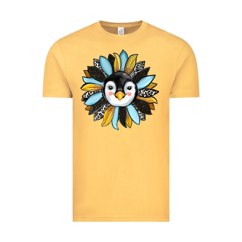 Penguin Sunflower Vintage Tee by RanaPortraitStore | Teevron