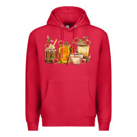 Cardinal Honey And Bee With Flower Coffee Cup Premium Hoodie - BundleAndBundleShop