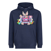 Navy hip hop easter Heavyweight Hoodie - MaliasSmallBusiness