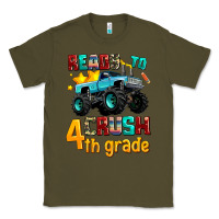 Army Green ready to school crush 4th grade Classic Tee - AdoDesignShop