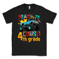 Black ready to school crush 4th grade Classic Tee - AdoDesignShop