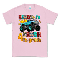 Bubblegum Pink ready to school crush 4th grade Classic Tee - AdoDesignShop
