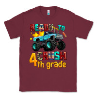 Burgundy ready to school crush 4th grade Classic Tee - AdoDesignShop