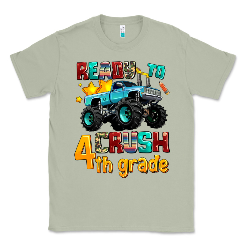 Ready To School Crush 4th Grade Classic Tee by AdoDesignShop | Teevron