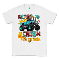 White ready to school crush 4th grade Classic Tee - AdoDesignShop
