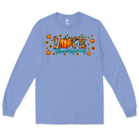 Colony Blue love thanksgiving Long Sleeve Tee - JahusDesignShop