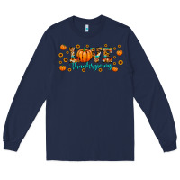 Navy love thanksgiving Long Sleeve Tee - JahusDesignShop