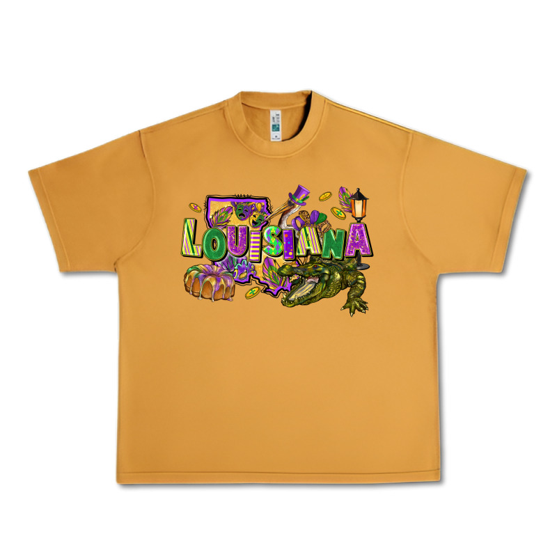 Louisiana Mardi Gras Urban Heavy Tee by FaDigitalArtStudio | Teevron