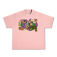 Salmon louisiana mardi gras Urban Heavy Tee - FaDigitalArtStudio