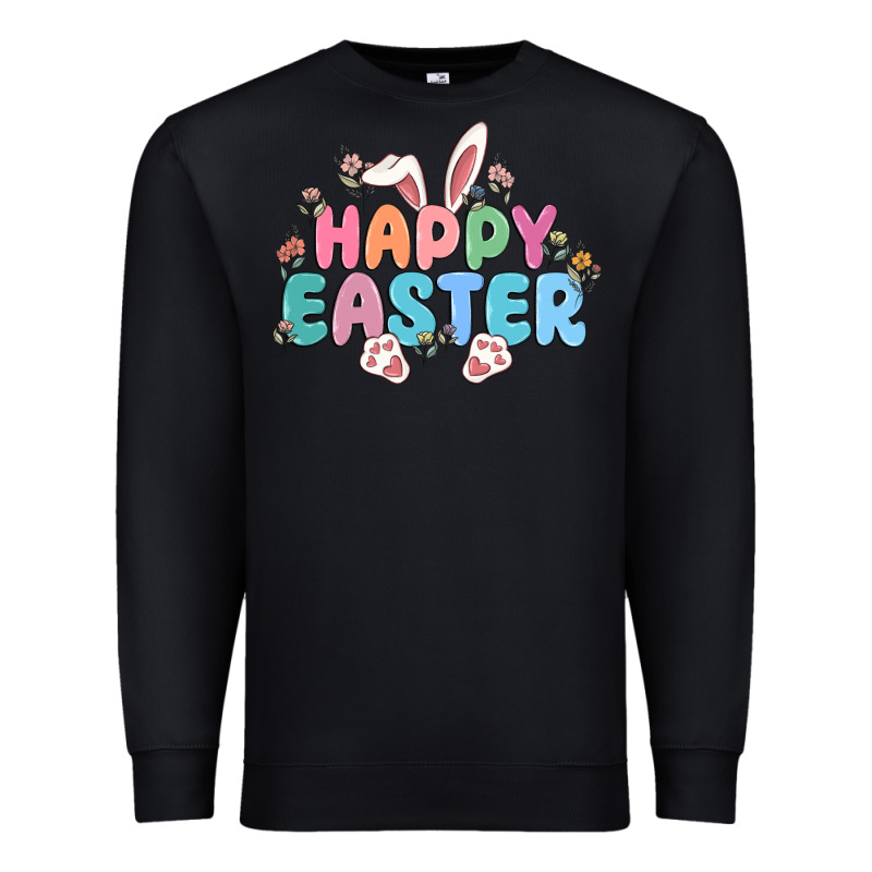 Happy Easter Premium Sweatshirt by MaliasSmallBusiness | Teevron