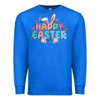 True Royal happy easter Premium Sweatshirt - MaliasSmallBusiness