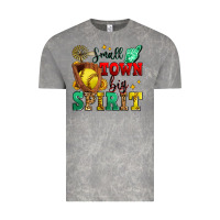 Cloud Rock small town big spirit softball Vintage Tee - Zillion Design Studio