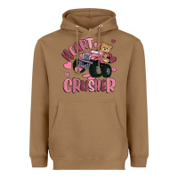 Toasted Coconut heart crusher Heavyweight Hoodie - MaliasSmallBusiness