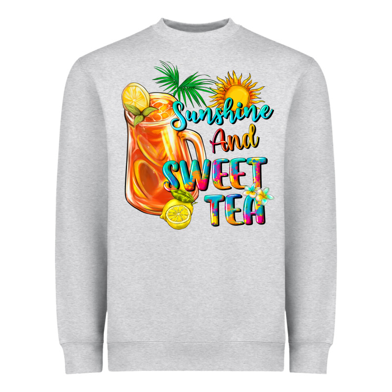 Sunshine And Sweet Tea Heavyweight Sweatshirt by texasbilliewilder | Teevron