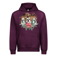 Mauve Wine Let it snow Urban Hoodie - Bettercallsaul