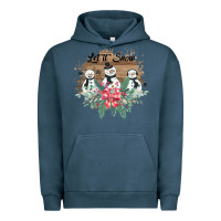 Pigment Midnight Navy Let it snow Urban Hoodie - Bettercallsaul