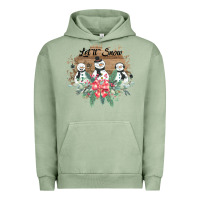 Pigment Oil Green Let it snow Urban Hoodie - Bettercallsaul