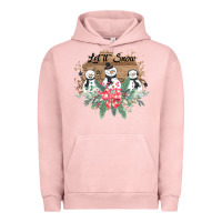 Pigment Salmon Let it snow Urban Hoodie - Bettercallsaul