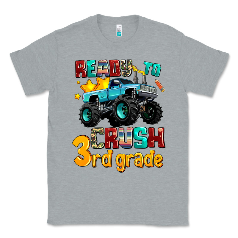 Ready To School Crush 3rd Grade Classic Tee by AdoDesignShop | Teevron