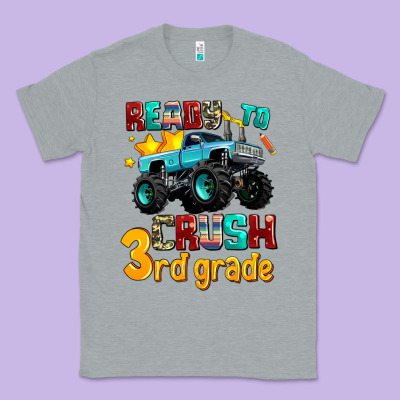 Ready To School Crush 3rd Grade Classic Tee Designed By Adodesignshop