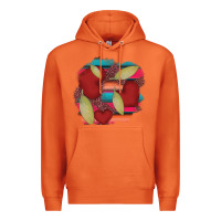 Carrot heart and serape patches Premium Hoodie - AdoDesignShop
