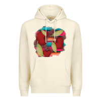 Sandshell heart and serape patches Premium Hoodie - AdoDesignShop