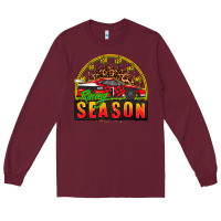 Burgundy racing season Long Sleeve Tee - AdoDesignShop