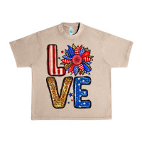 French Oak Love sunflower Urban Heavy Tee - Neo Western