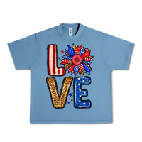 Pebble Blue Love sunflower Urban Heavy Tee - Neo Western