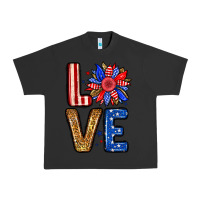 Pigment Black Love sunflower Urban Heavy Tee - Neo Western