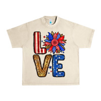 Sandshell Love sunflower Urban Heavy Tee - Neo Western