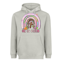 Moon Dust he is risen easter rainbow Heavyweight Hoodie - MaliasSmallBusiness